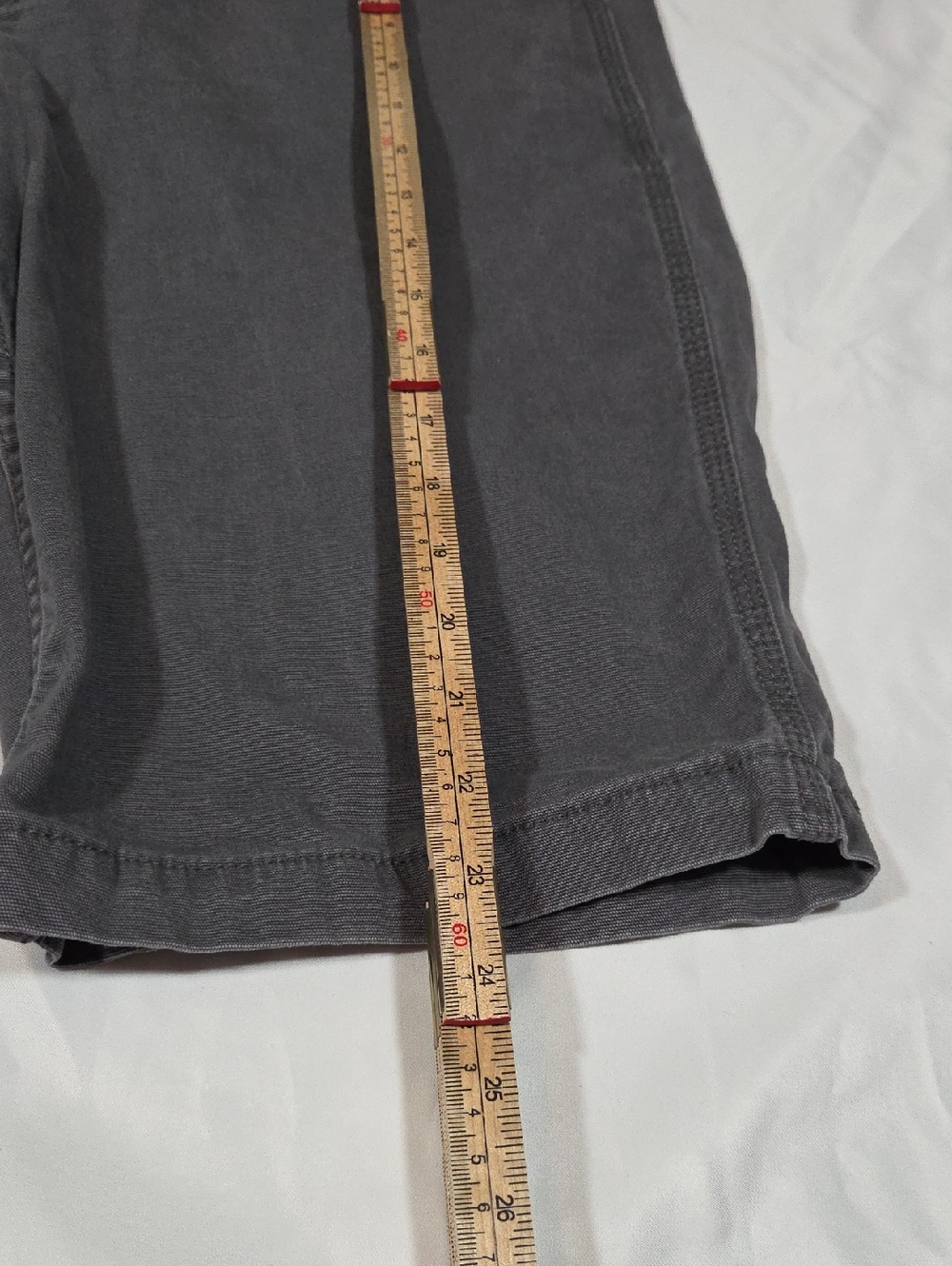 Carhartt Relaxed Fit Gray Mens Cargo Shorts Size 36 - Picture 6 of 12